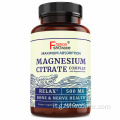 Digestione del citrato di magnesio Capsule di magnesio
